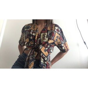 Silk Pattern Shirt
